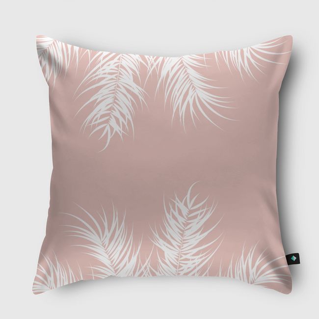 Tropical design pink - Throw Pillow