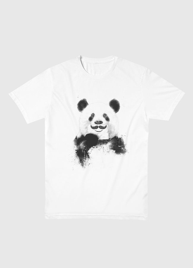 Funny panda - Men Basic T-Shirt