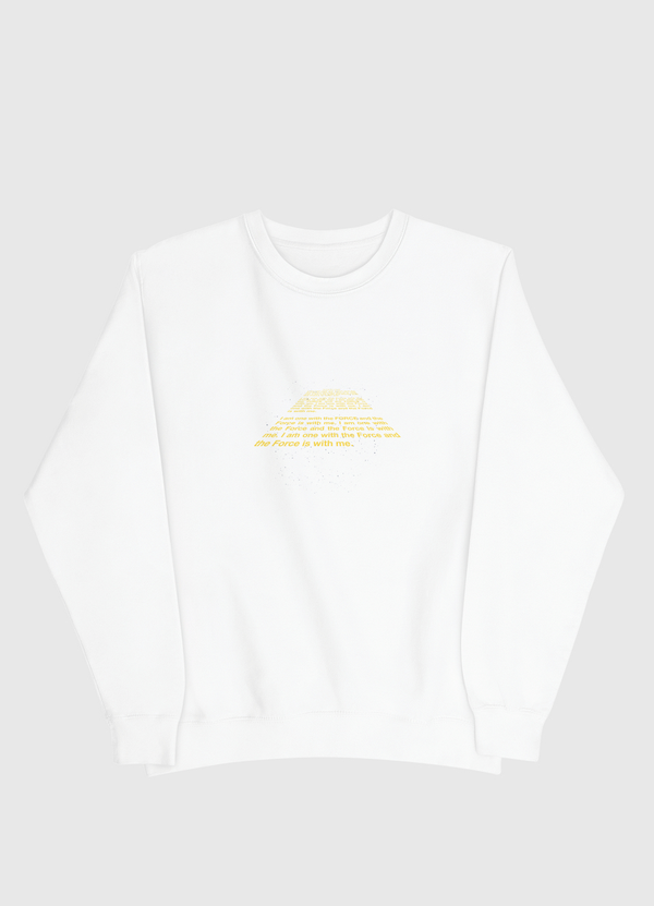 I am one with the Force Men Sweatshirt