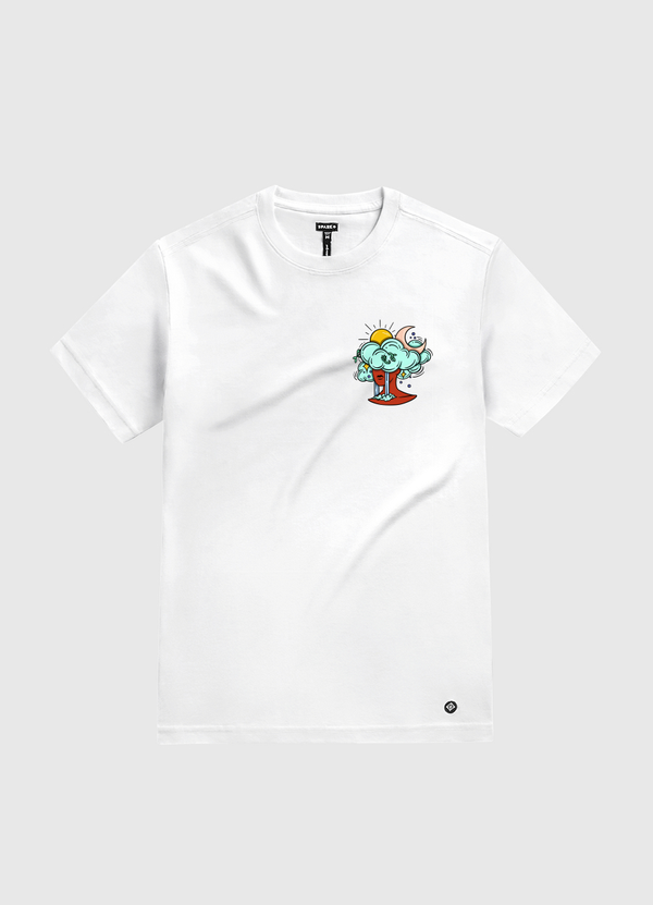 Head in the Clouds White Gold T-Shirt