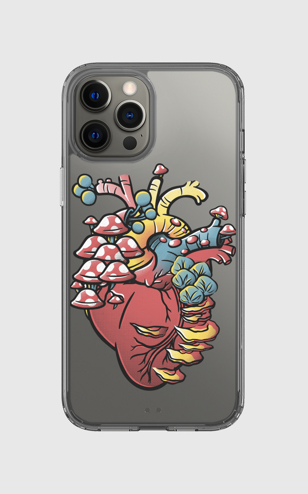 Fungi Heart Clear Case