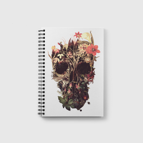 Bloom Skull Notebook