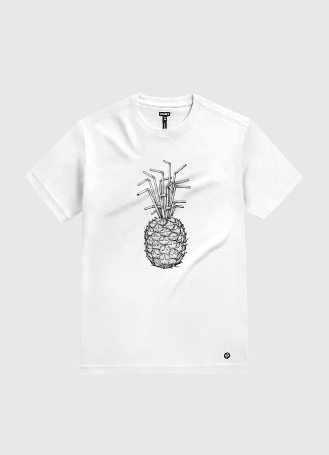 pineapple straws - White Gold T-Shirt