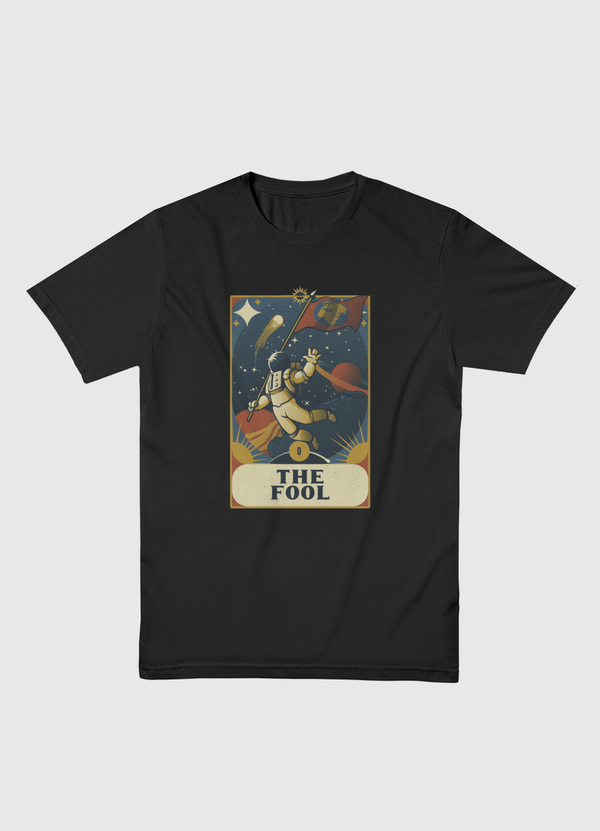 Astronaut Tarot Fool Men Basic T-Shirt