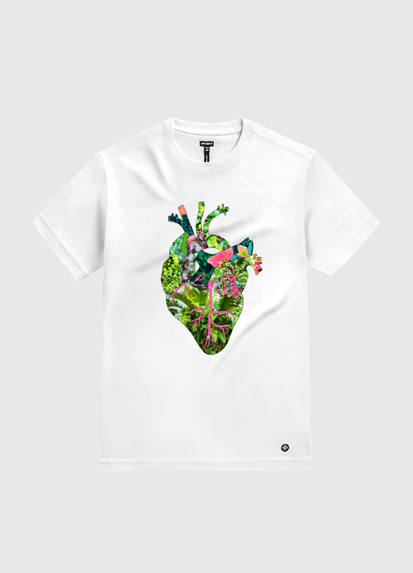 My Botanical Heart White Gold T-Shirt