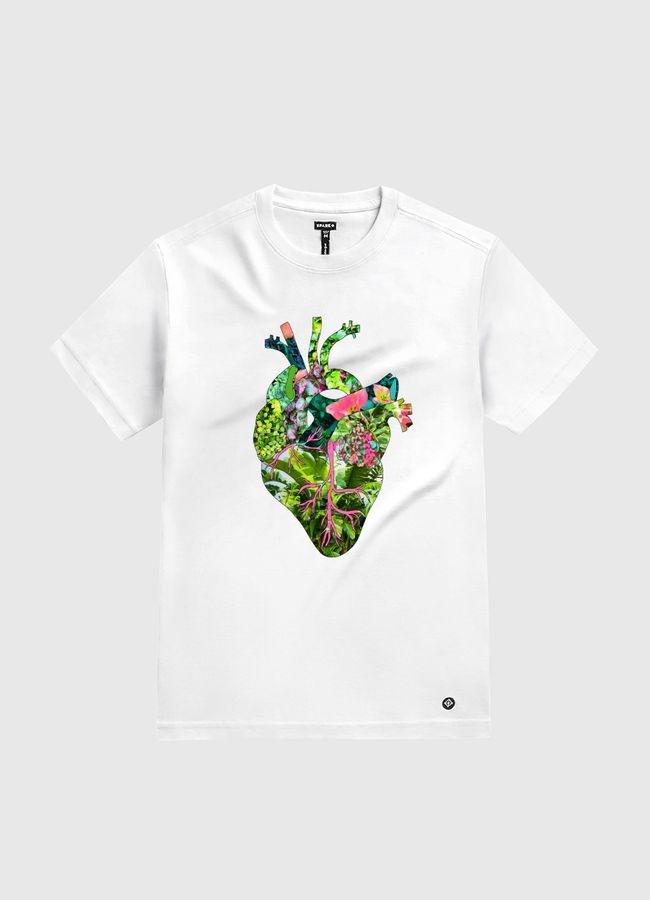 My Botanical Heart - White Gold T-Shirt