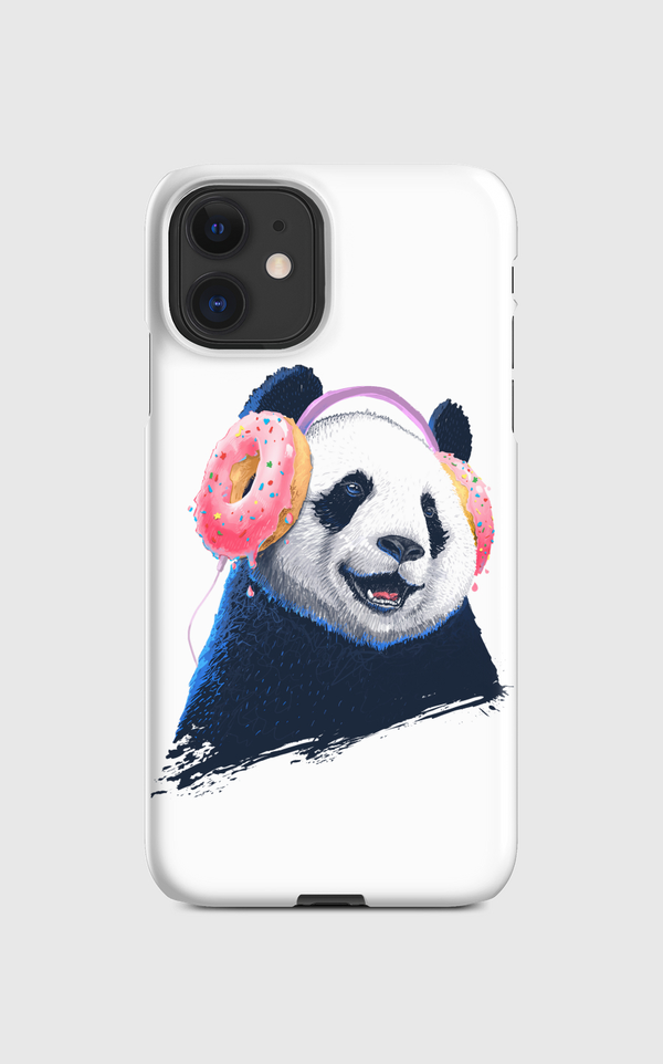 Panda in headphones Regular Case