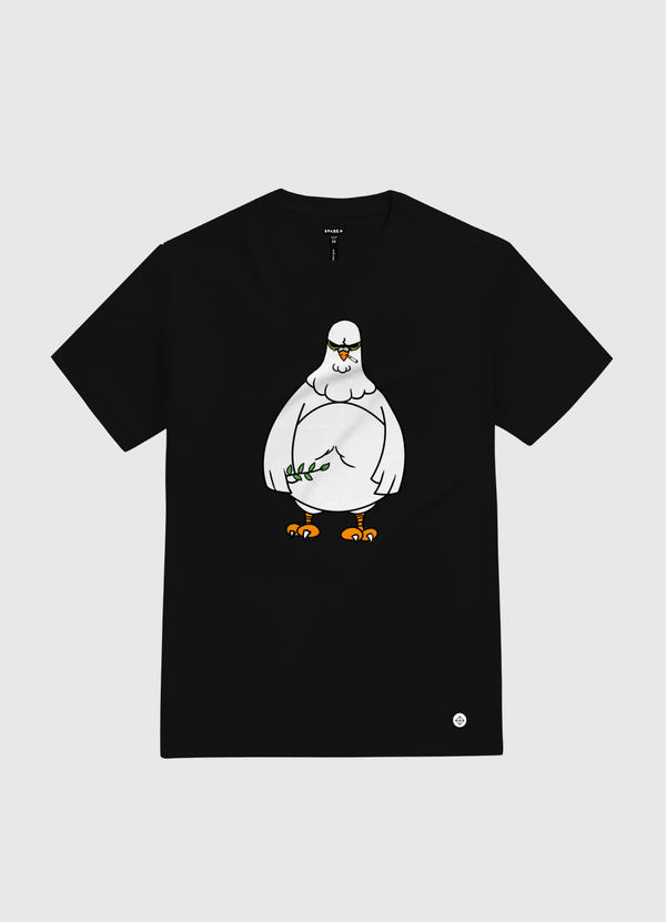 peace pigeon had enough  White Gold T-Shirt