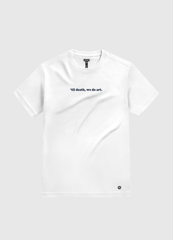 Til death we do art White Gold T-Shirt