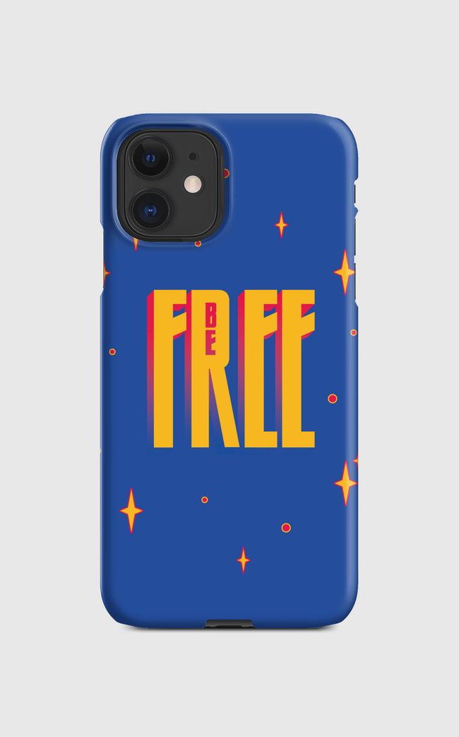 Be Free in Blue - Regular Case