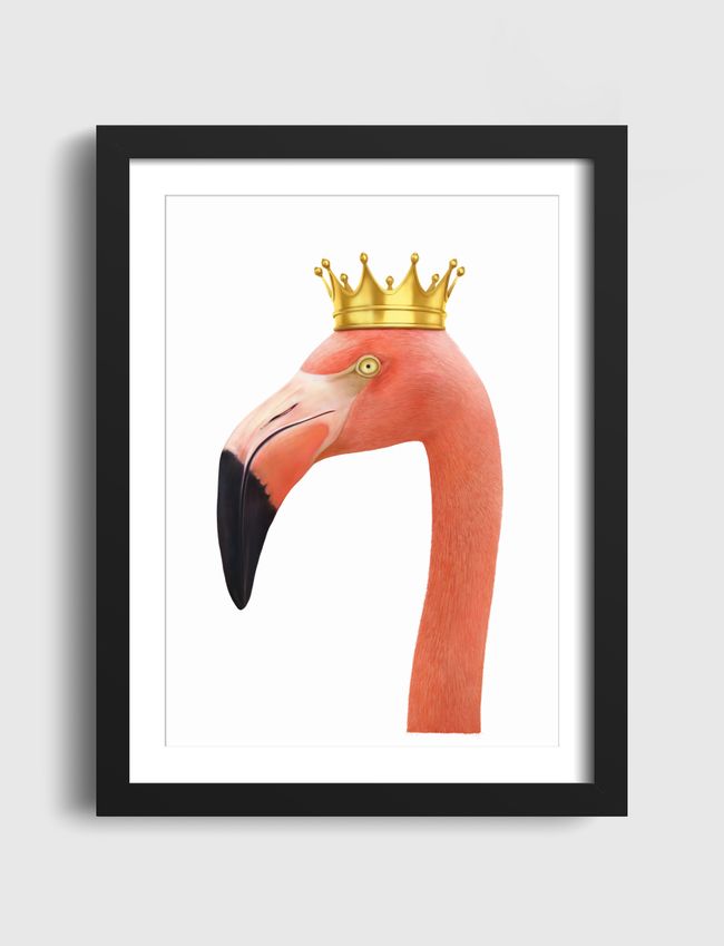 King flamingo - Artframe