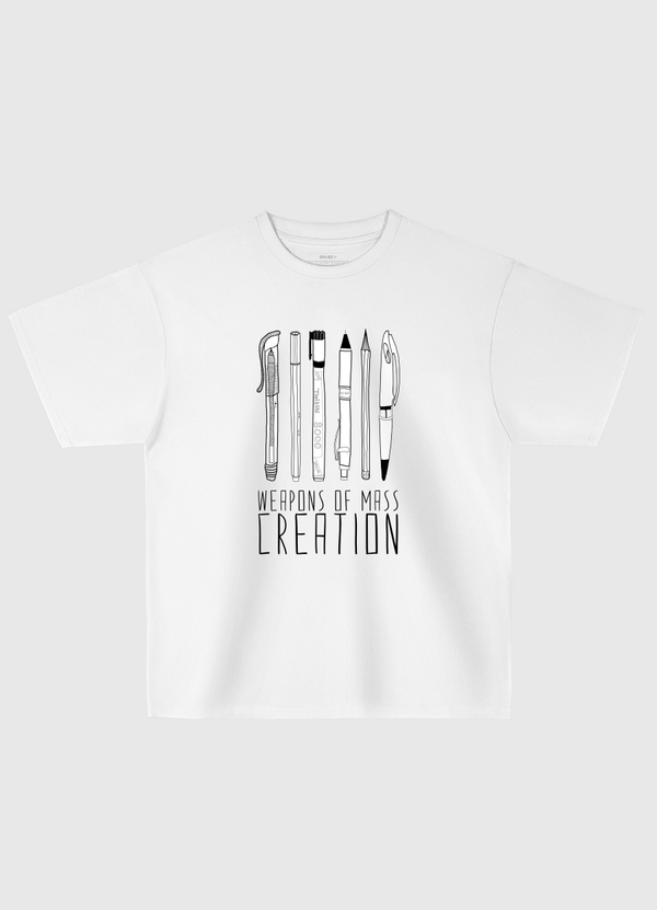 Weapons Of Mass Creation Oversized T-Shirt