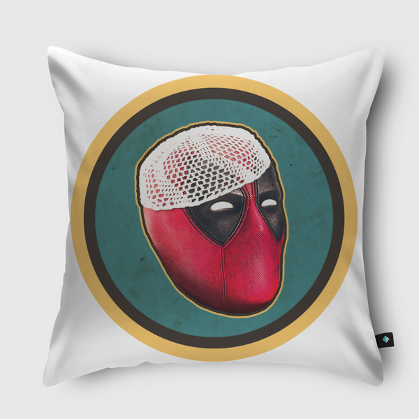 dead pool المهايطي Throw Pillow