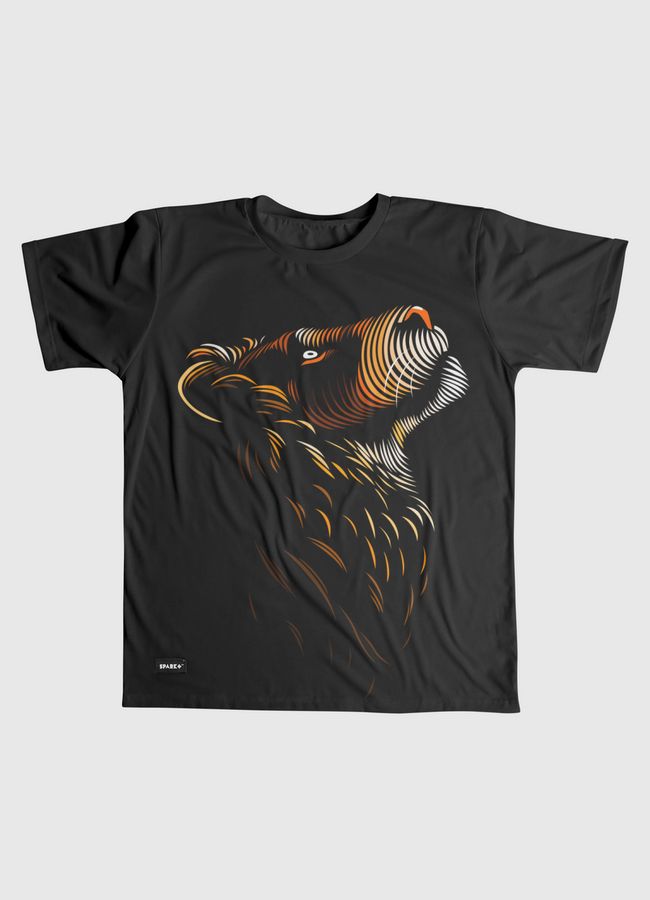 Lion lines up - Men Graphic T-Shirt