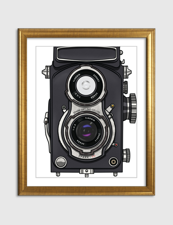 Vintage Video Camera Artframe