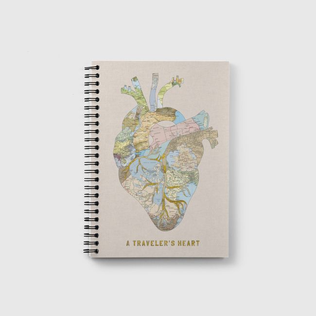 A Traveler's Heart - Notebook