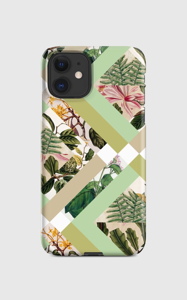 Cubed Botanical Florals - Regular Case