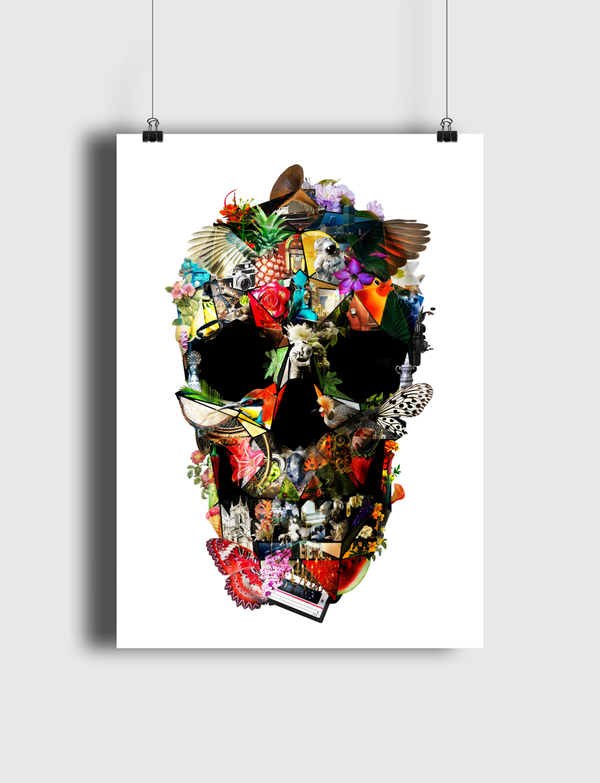 Fragile Skull Poster