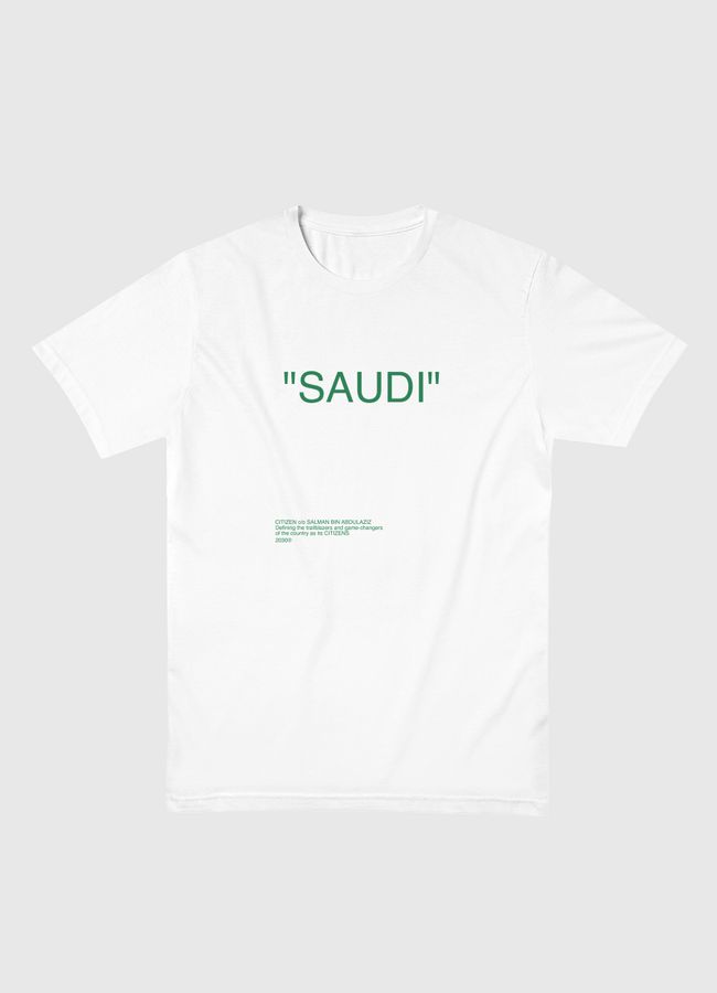 "Saudi" - Men Basic T-Shirt