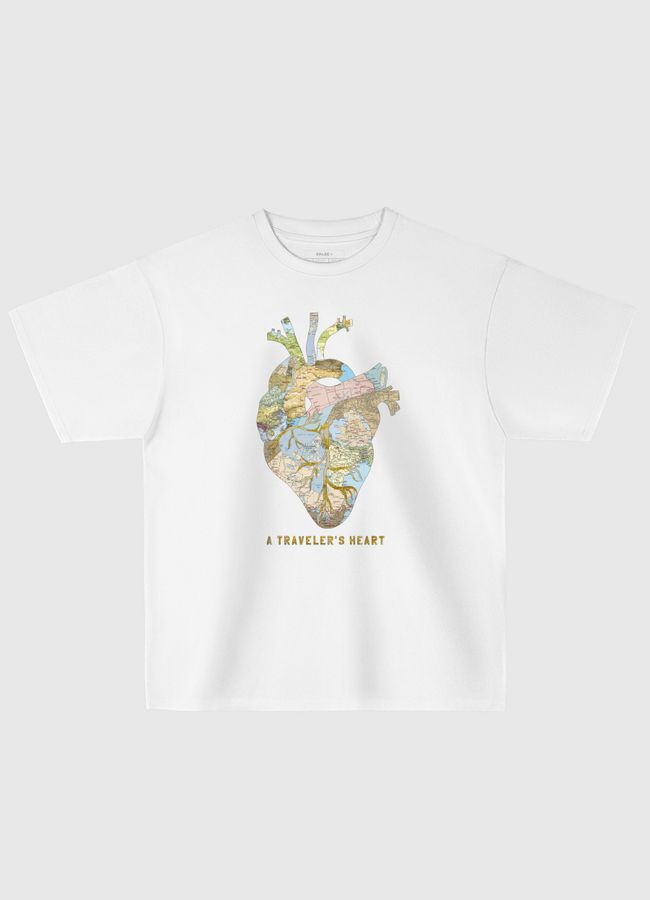 A Traveler's Heart - Oversized T-Shirt