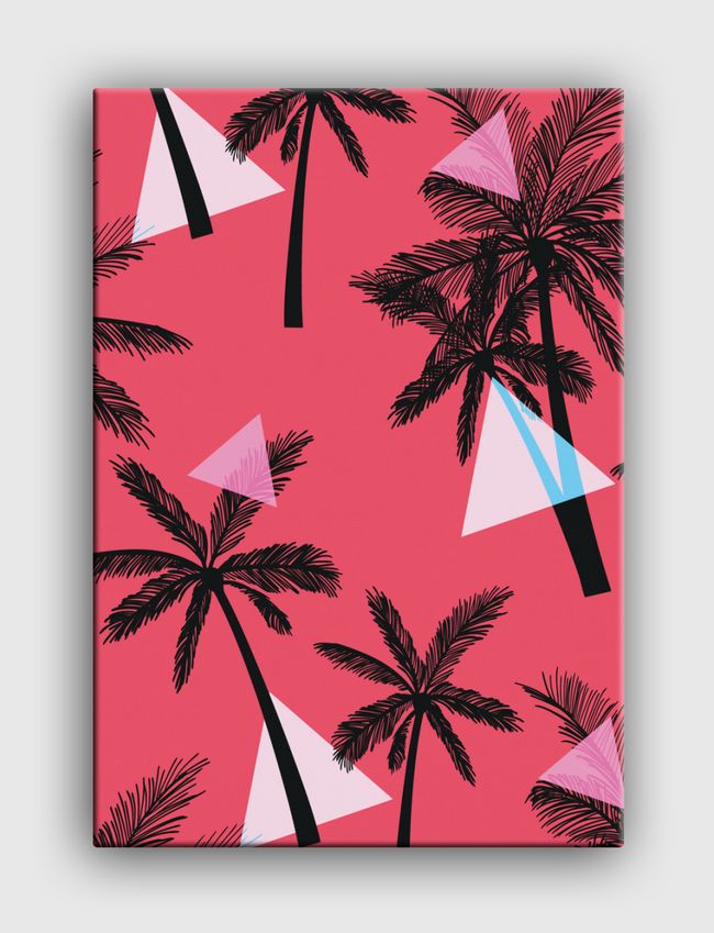  tropical with leaves - Canvas
