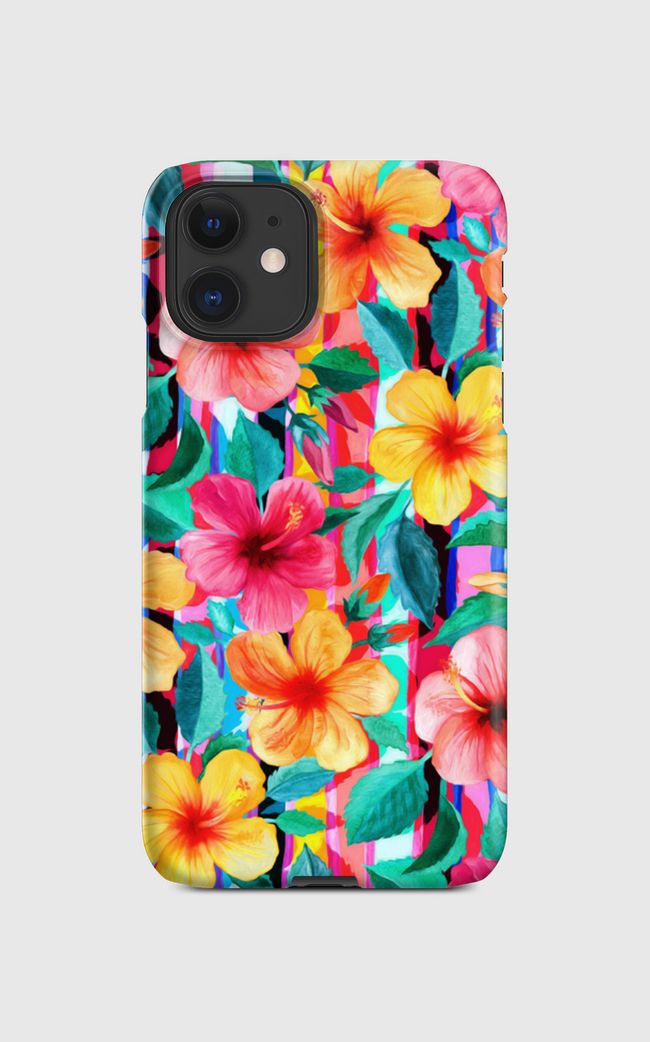 Maximalist Hibiscus Floral - Regular Case