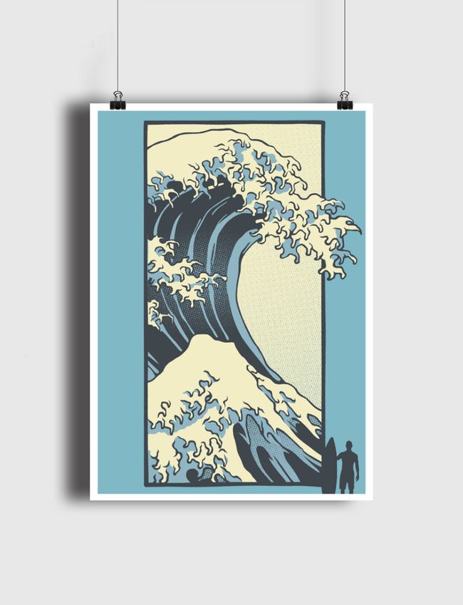 Kanagawa Surfer - Poster