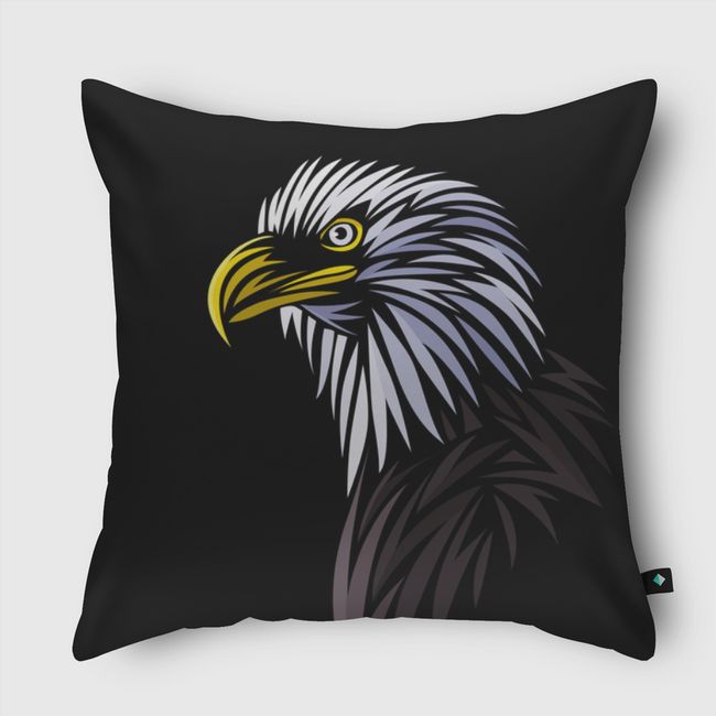 Tribal Eagle - Throw Pillow