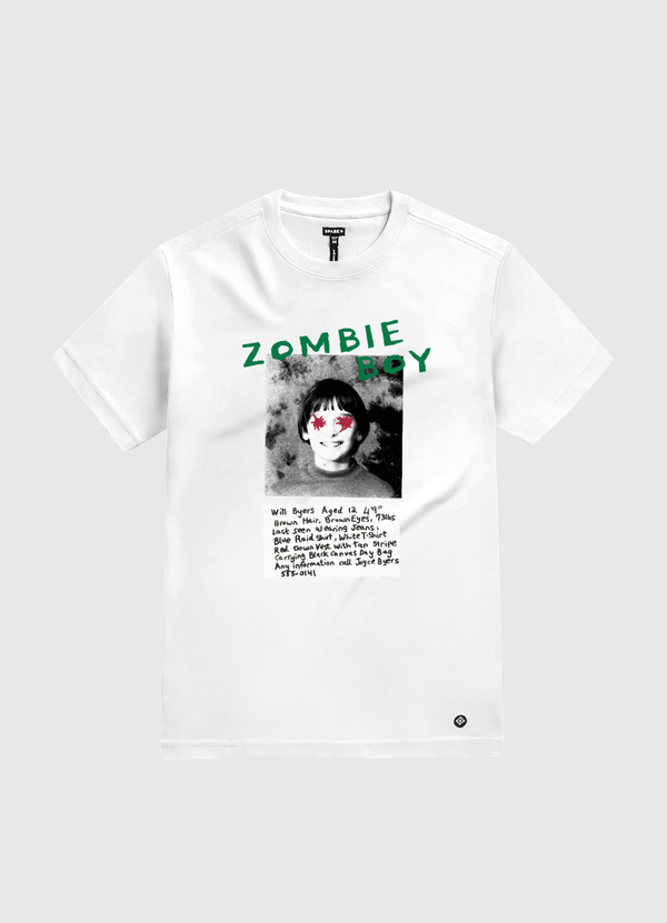 Zombie boy  White Gold T-Shirt