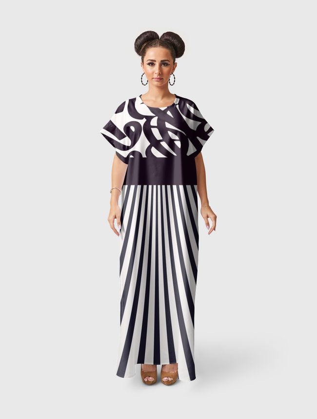 B&W line - Short Sleeve Dress