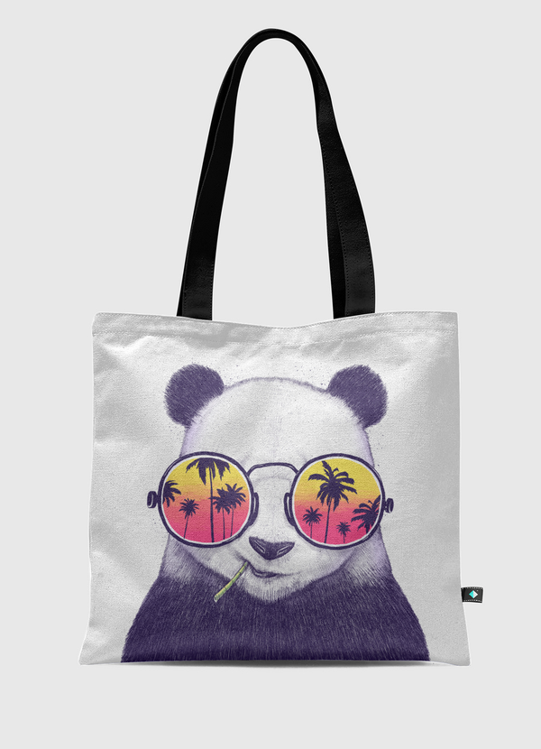 Tropical panda Tote Bag