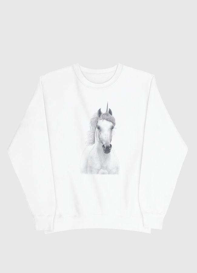 White unicorn - Men Sweatshirt