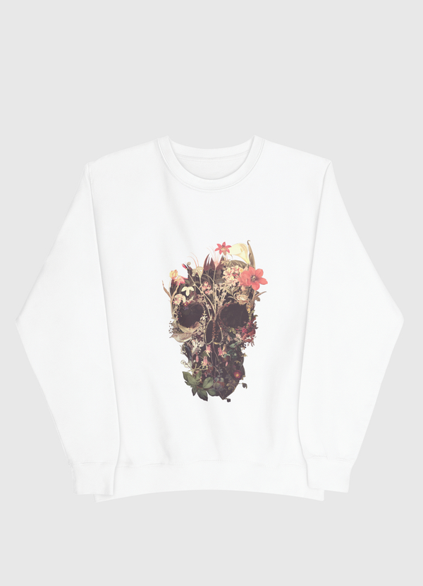 Bloom Skull Men Sweatshirt