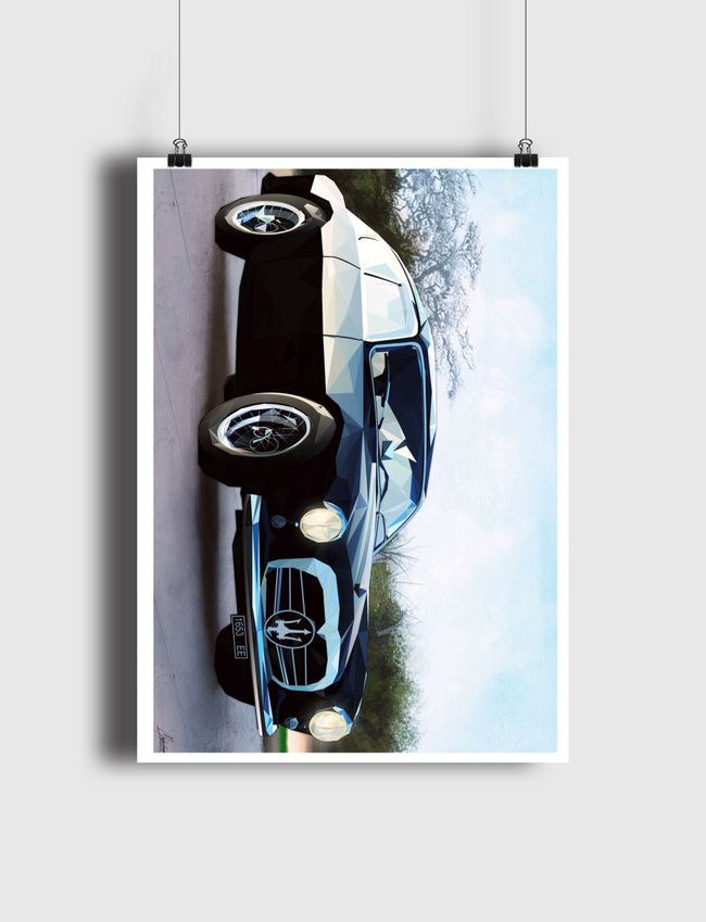 Le Noir Maserati  - Poster