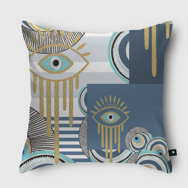 Lapis Lazuli Throw Pillow