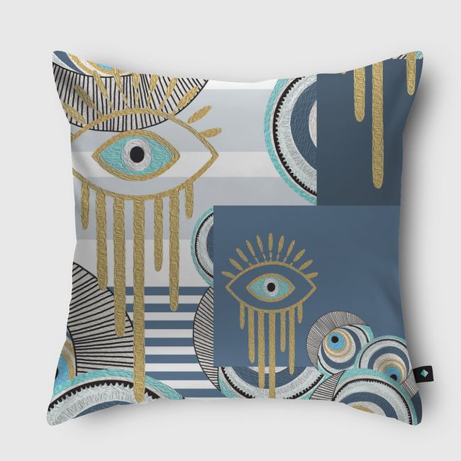 Lapis Lazuli - Throw Pillow