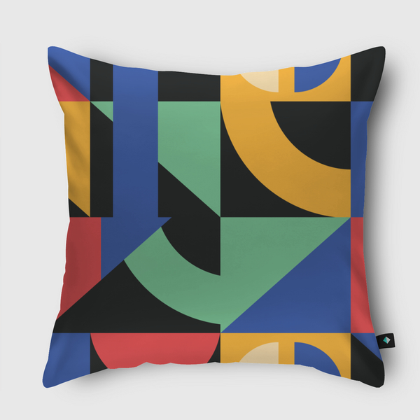 Geometric Throw Pillow