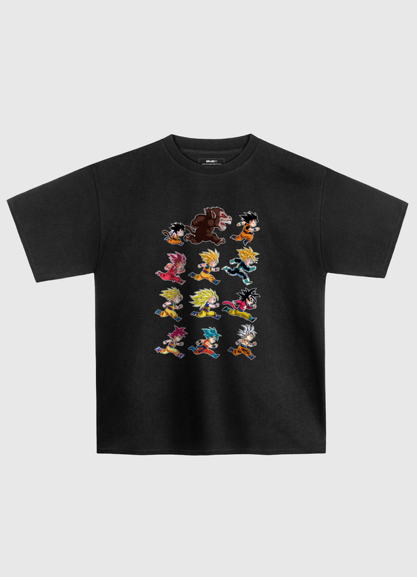 Evolutions of King Monkey Oversized T-Shirt