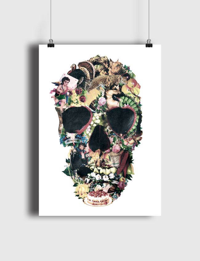 Vintage Skull - Poster