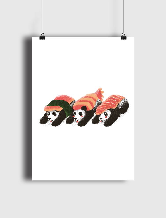 Panda Sushi - Poster