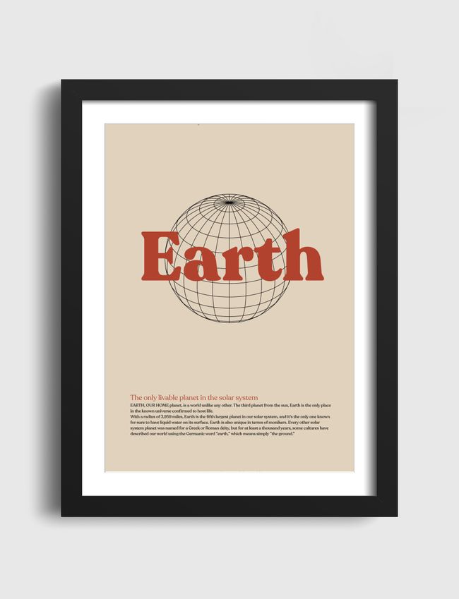 الأرض | earth - Artframe