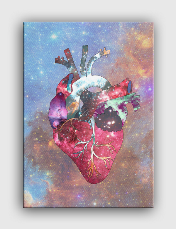 Superstar Heart Canvas