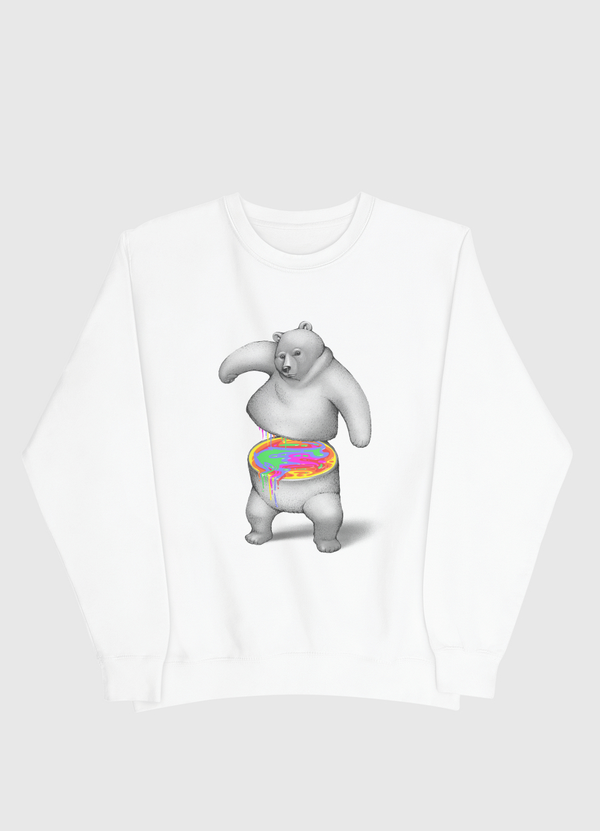 Rainbow Bear Men Sweatshirt