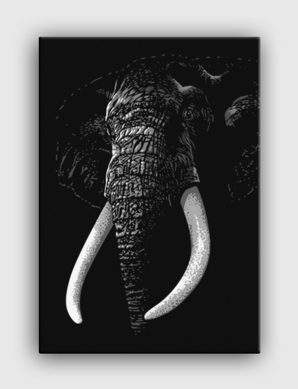 Elegant Elephant Canvas