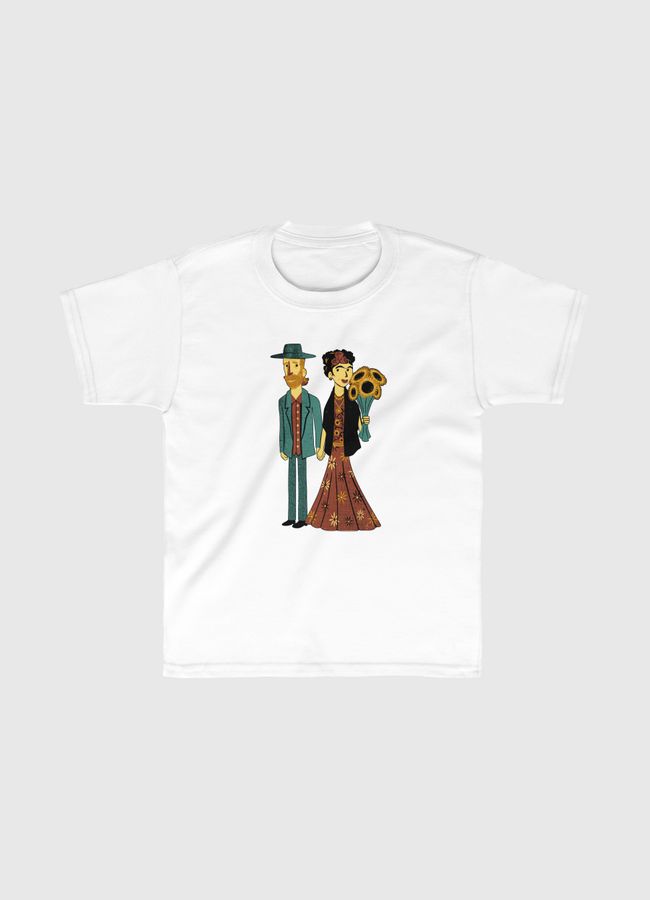 Love is Art Frida Van Gogh - Kids Classic T-Shirt