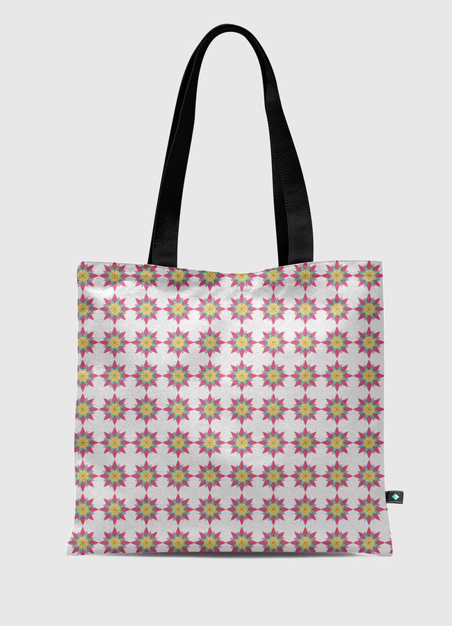 Islamic geometric art rose - Tote Bag