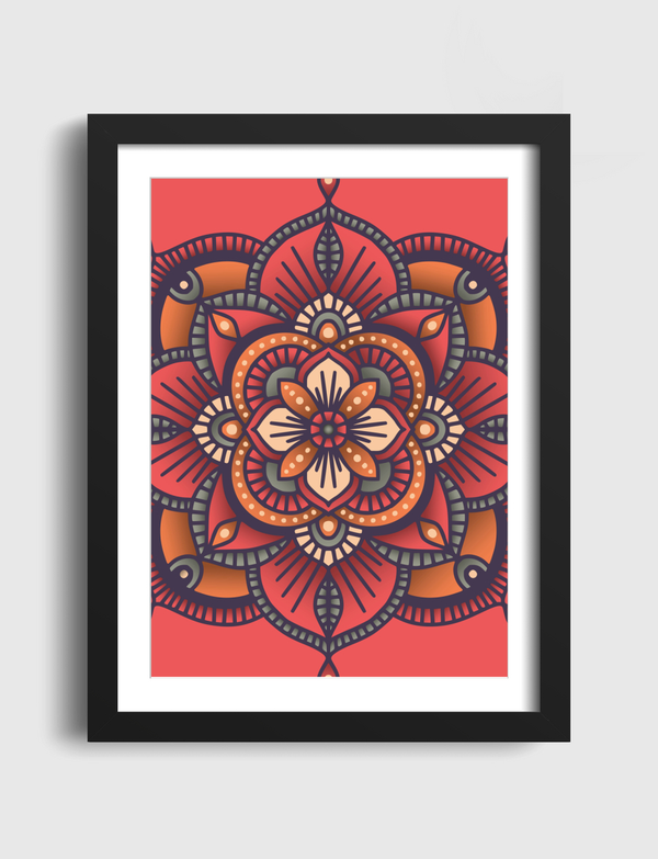 Mandala Pattern 025 Artframe