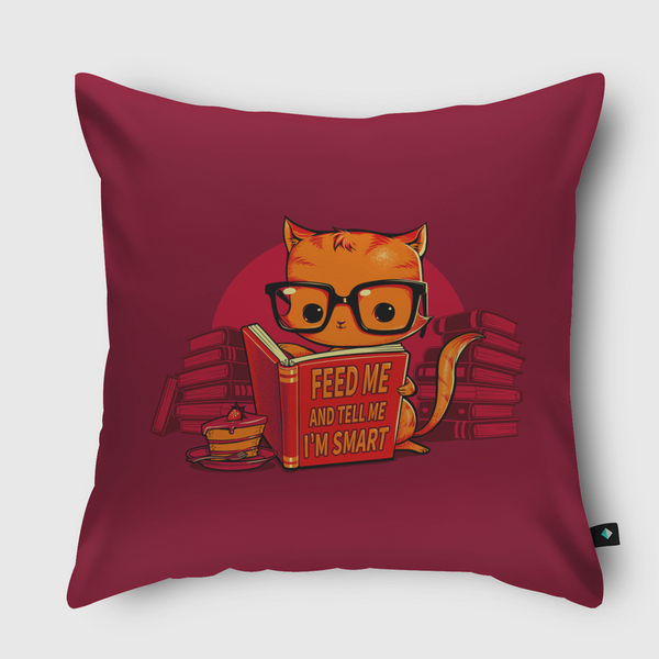 Feed Me And Tell Me Throw Pillow