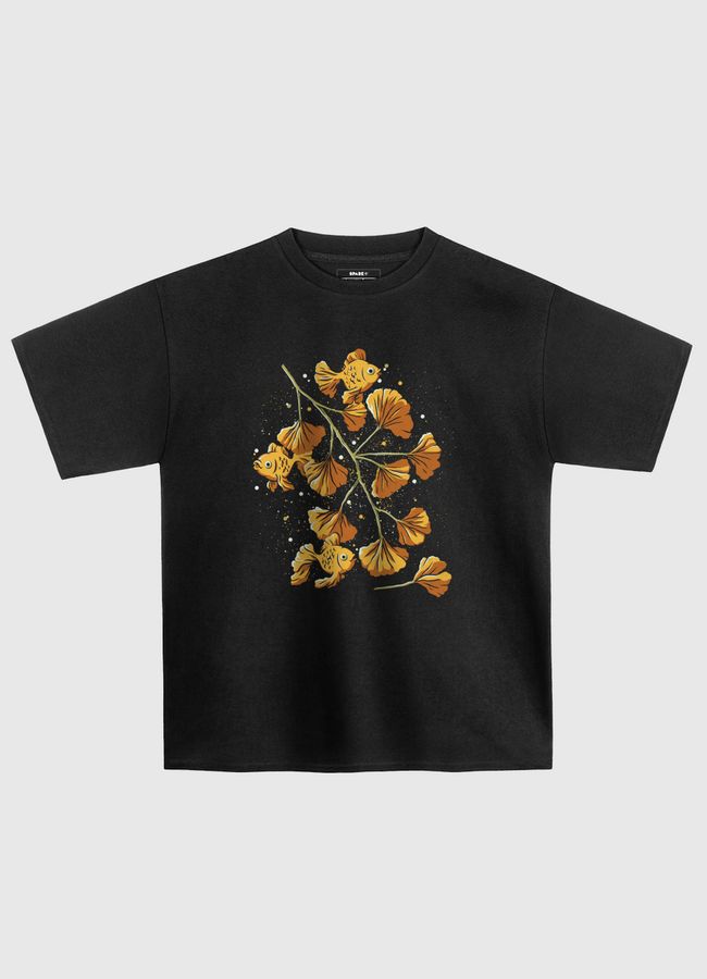 Ginkgo Golden Fish - Oversized T-Shirt