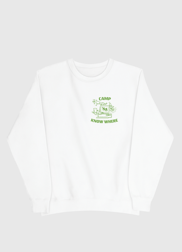 Camp Know Where Men Sweatshirt